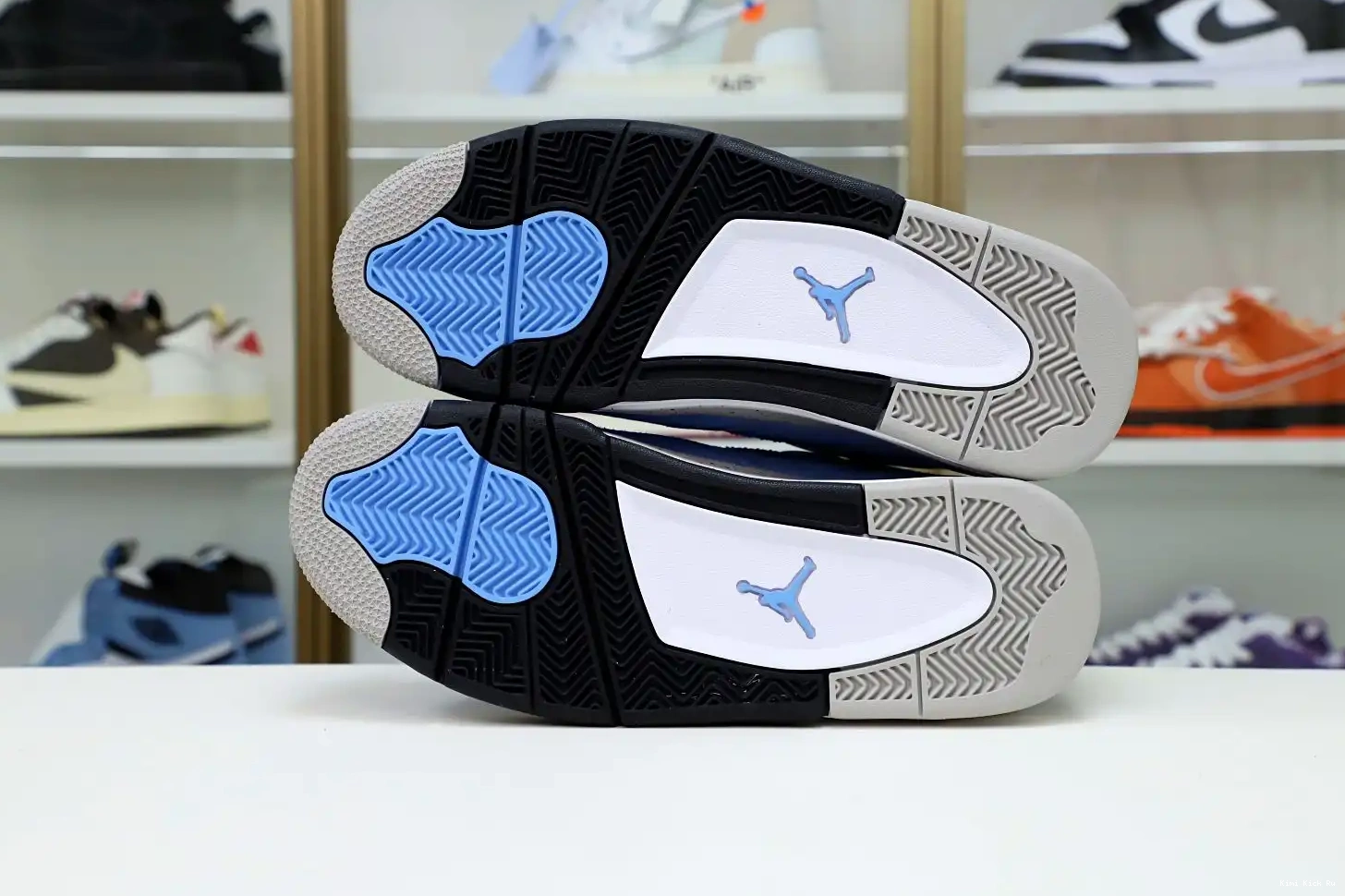 BLUE UNIVERSITY Kimikick 4 JORDAN AIR 0813